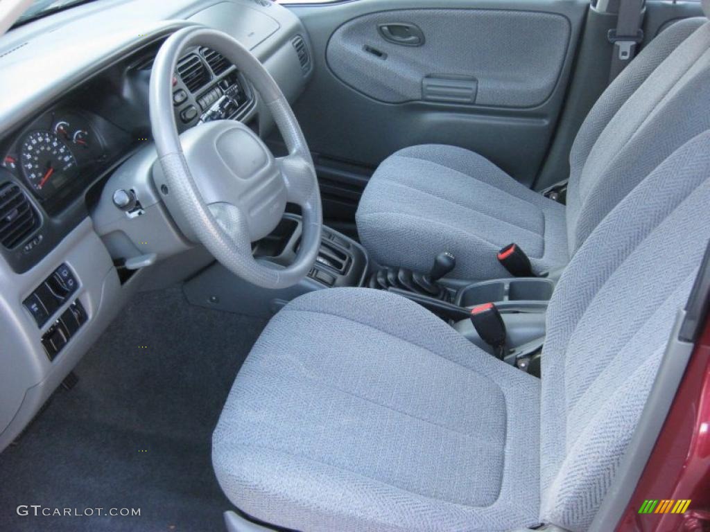Gray Interior 2000 Suzuki Grand Vitara JLX 4x4 Photo #40284854