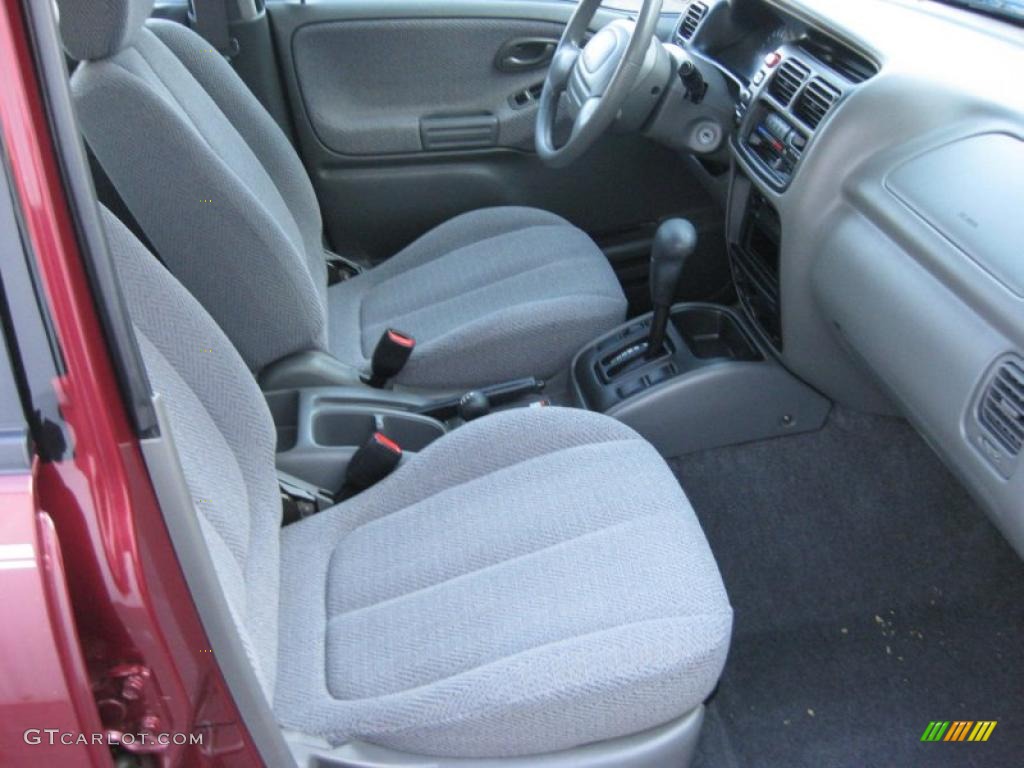 Gray Interior 2000 Suzuki Grand Vitara JLX 4x4 Photo #40284962