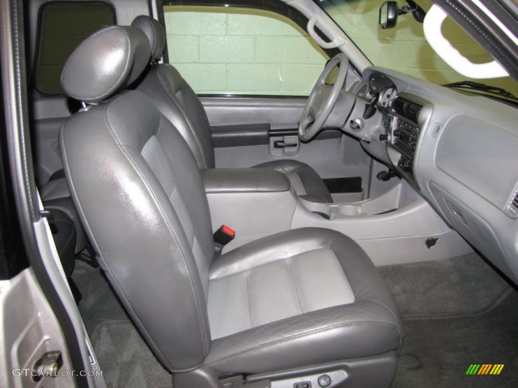 Graphite Grey Interior 2003 Ford Explorer Sport XLT 4x4 Photo #40285280