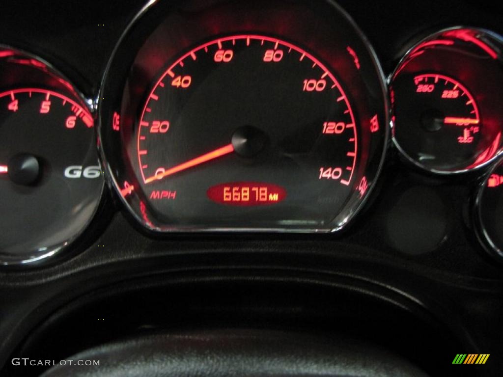 2006 G6 GT Coupe - Stealth Gray Metallic / Ebony photo #11