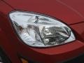 Tropical Red - Rio LX Sedan Photo No. 9