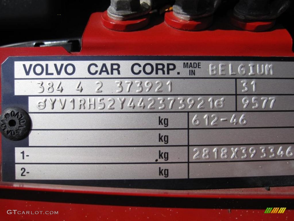 2004 S60 R AWD - Ruby Red Metallic / Gobi Sand R Metallic photo #18