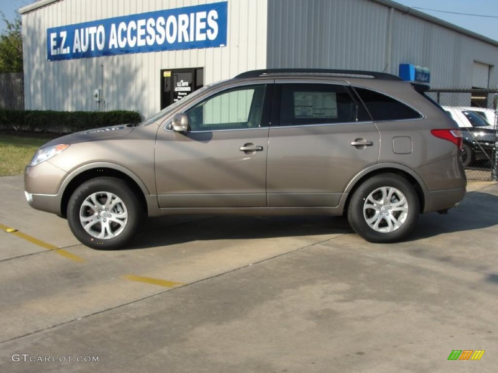 Driftwood Metallic 2011 Hyundai Veracruz GLS Exterior Photo #40291751