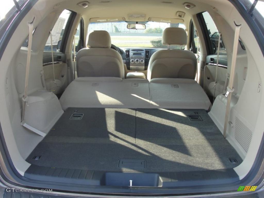 2011 Hyundai Veracruz GLS Trunk Photo #40291991