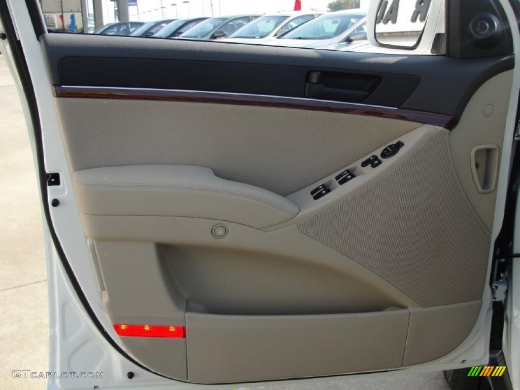 2011 Hyundai Veracruz GLS Beige Door Panel Photo #40292631