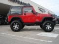 2004 Flame Red Jeep Wrangler Sport 4x4  photo #2