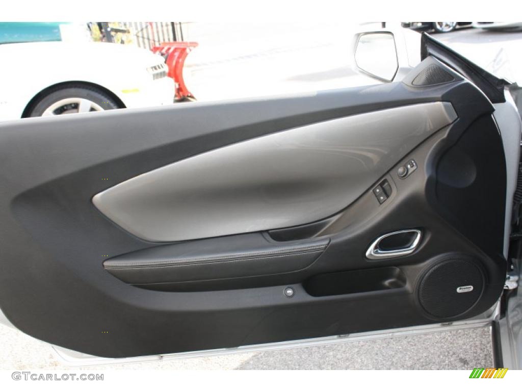 2010 Camaro SS/RS Coupe - Silver Ice Metallic / Black photo #7