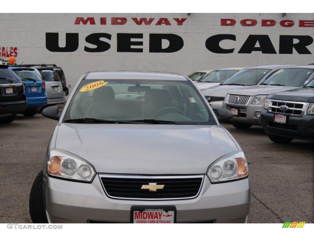 2006 Malibu LT V6 Sedan - Silverstone Metallic / Titanium Gray photo #1