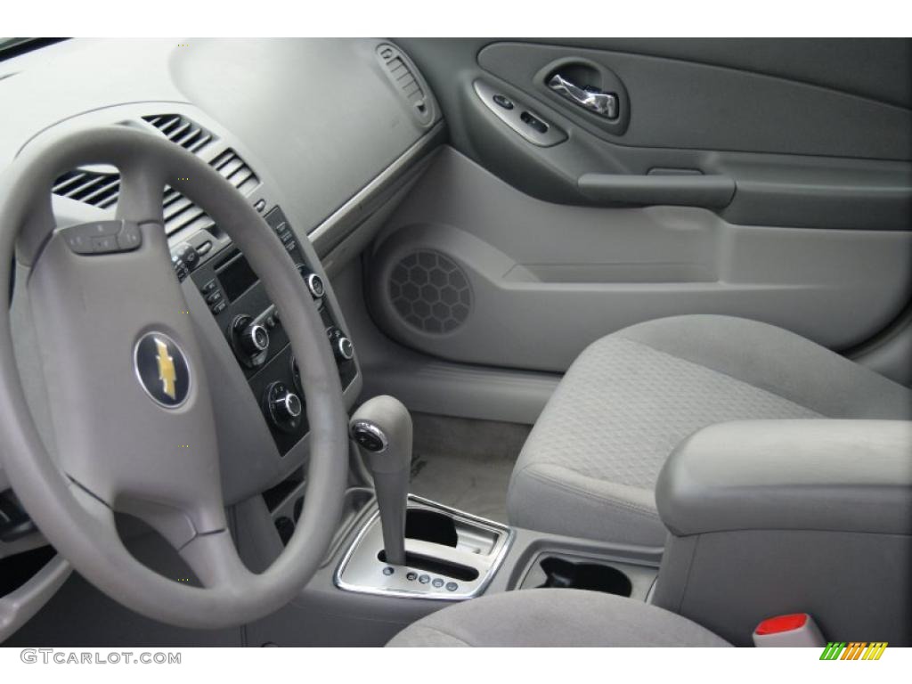 Titanium Gray Interior 2006 Chevrolet Malibu LT V6 Sedan Photo #40294455