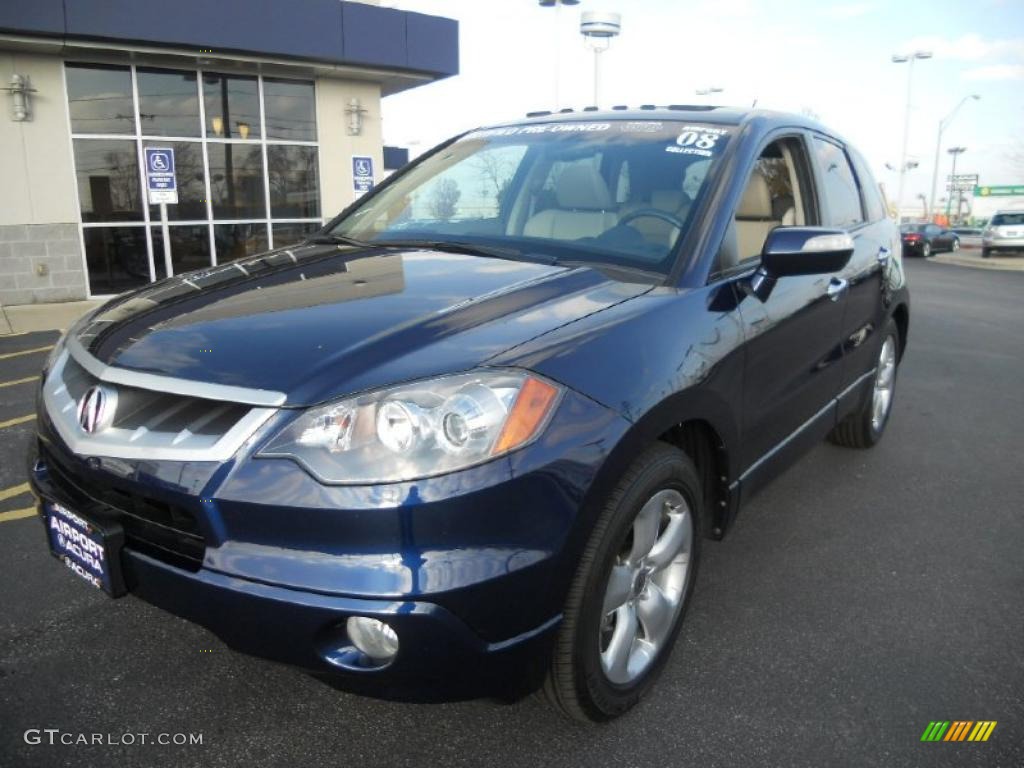 2008 RDX  - Royal Blue Pearl / Taupe photo #1