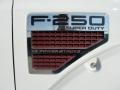 2009 Ford F250 Super Duty FX4 Crew Cab 4x4 Marks and Logos