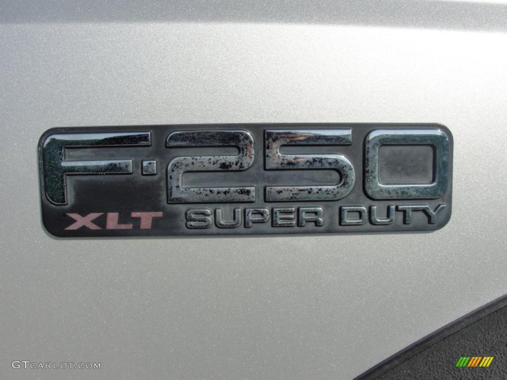 2000 Ford F250 Super Duty XLT Crew Cab 4x4 Marks and Logos Photo #40296955