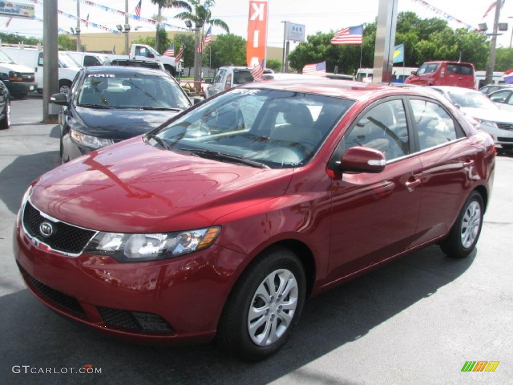 2010 Forte EX - Spicy Red / Stone photo #5