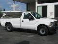 2003 Oxford White Ford F350 Super Duty XL Regular Cab  photo #1