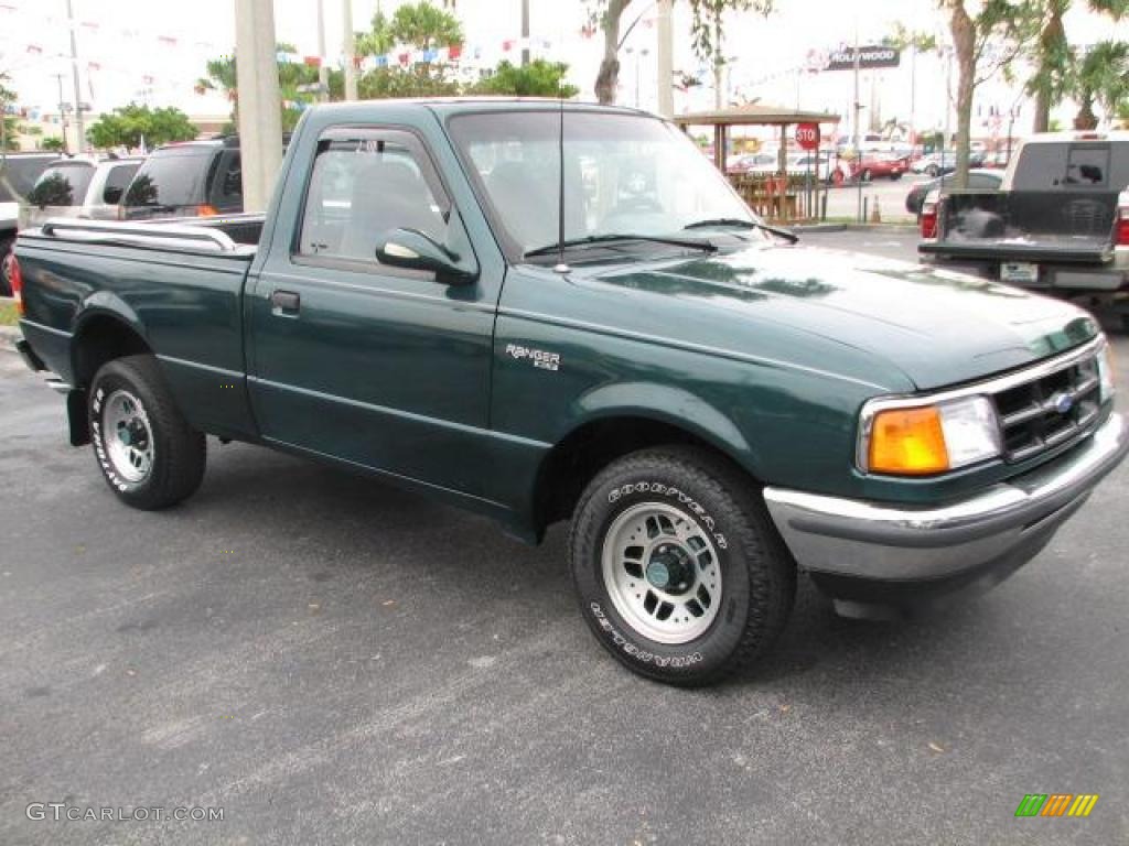 Bright Calypso Green Metallic Ford Ranger