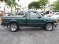 1993 Bright Calypso Green Metallic Ford Ranger XLT Regular Cab  photo #13