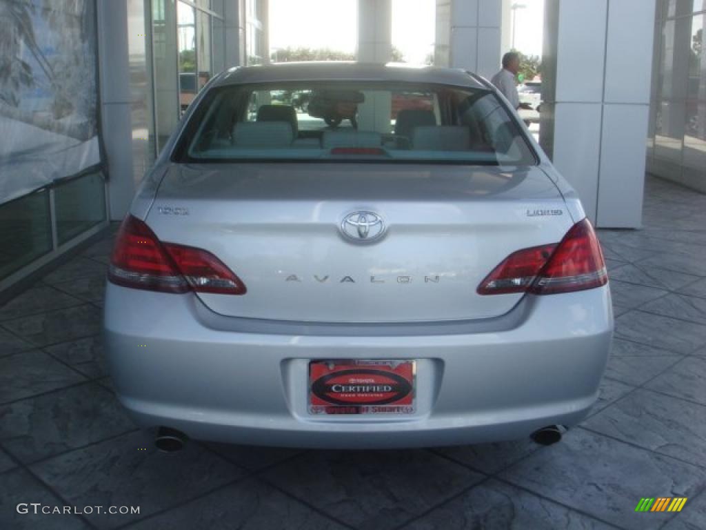 2008 Avalon Limited - Classic Silver Metallic / Ash Gray photo #7