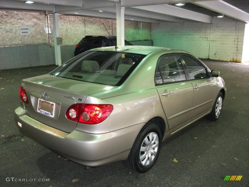2006 Corolla LE - Desert Sand Mica / Beige photo #5