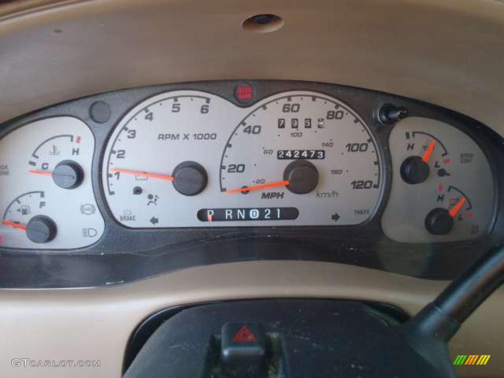 2003 Ford Ranger XLT SuperCab Gauges Photo #40303032