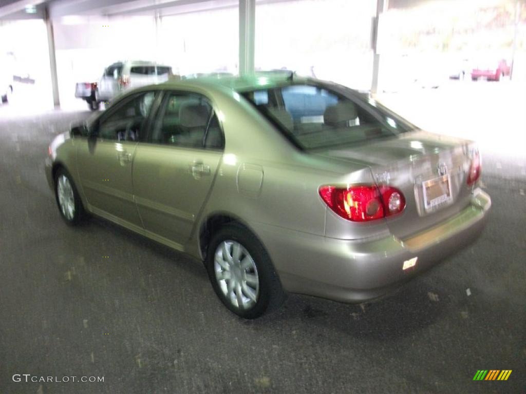 2006 Corolla LE - Desert Sand Mica / Beige photo #7