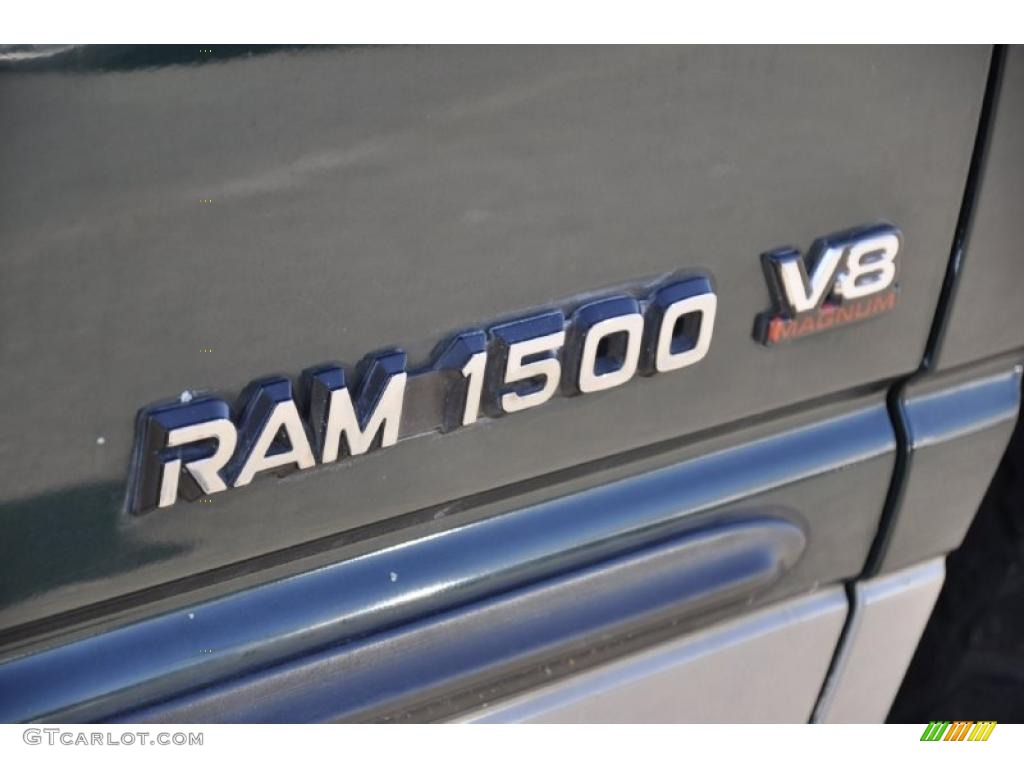 2001 Ram 1500 SLT Club Cab 4x4 - Forest Green Pearl / Tan photo #4