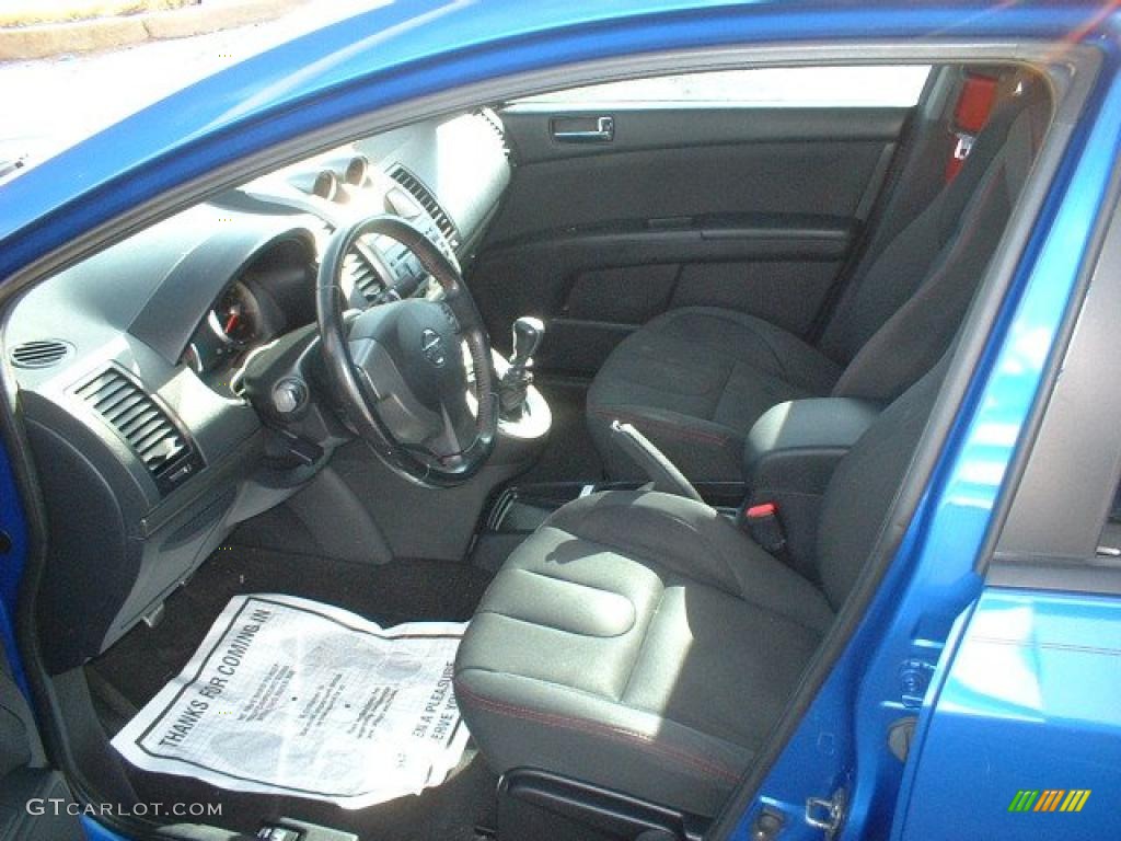 SE-R Charcoal Interior 2007 Nissan Sentra SE-R Spec V Photo #40303396