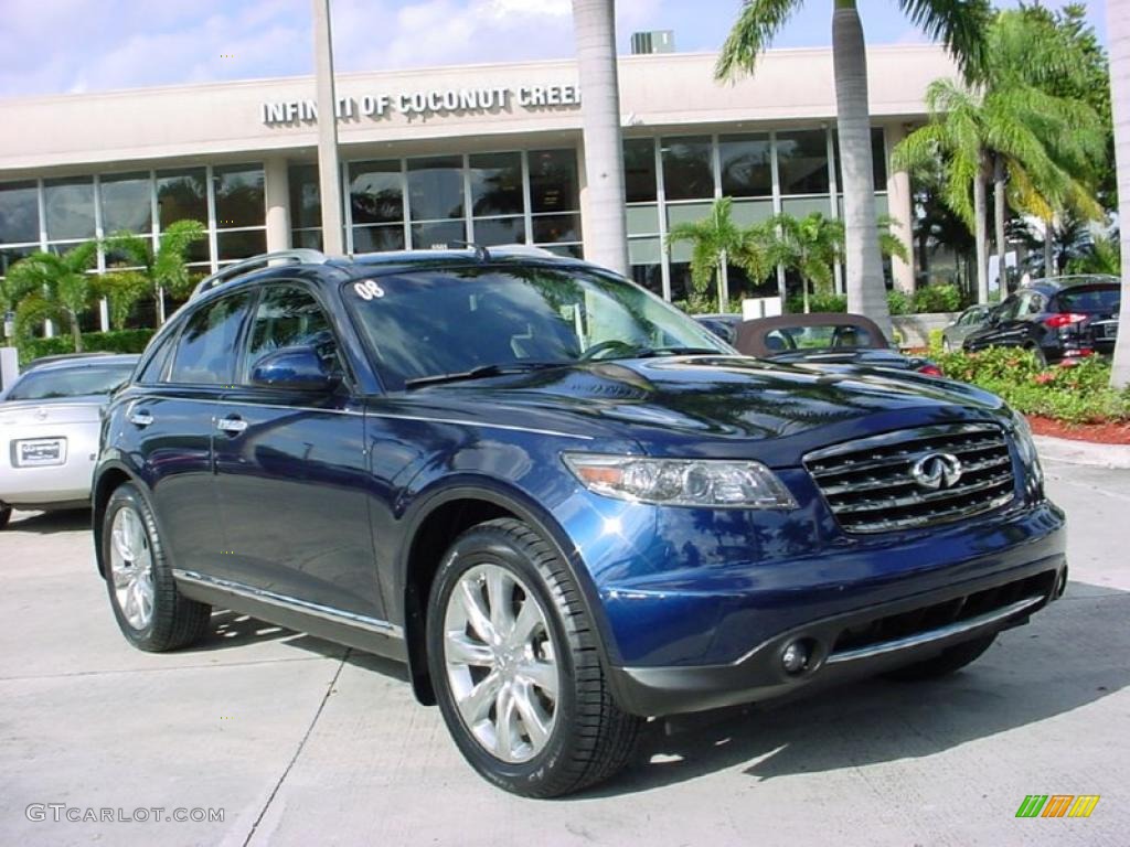 Sapphire Blue Infiniti FX