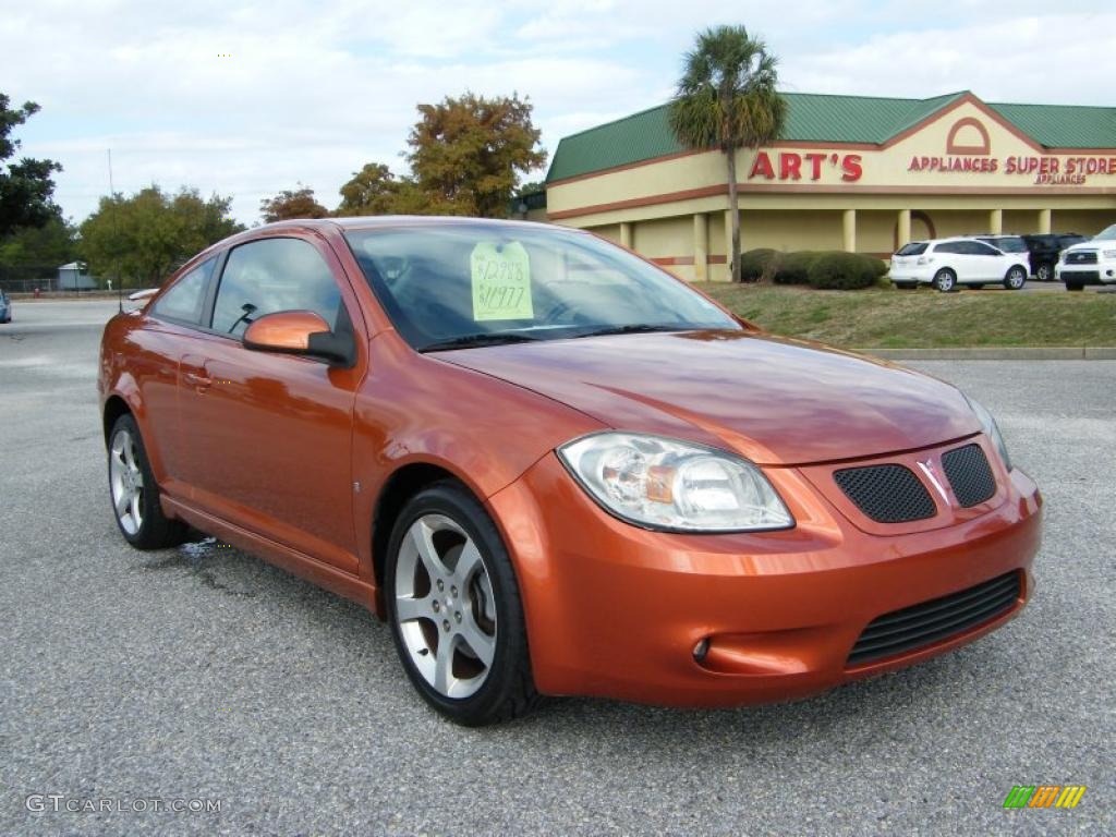 Fusion Orange Metallic 2007 Pontiac G5 GT Exterior Photo #40304368