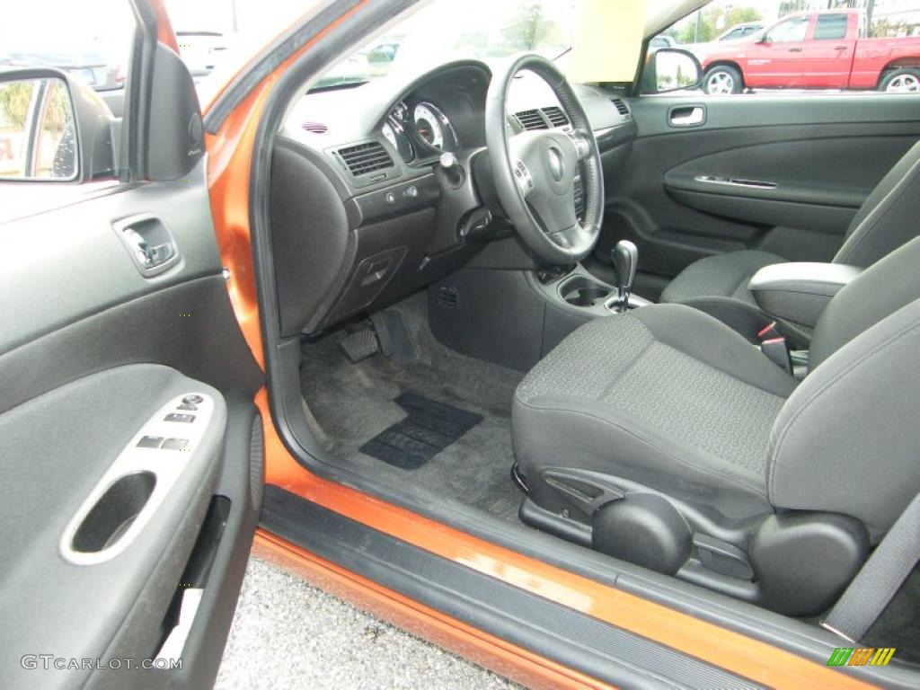 Ebony Interior 2007 Pontiac G5 GT Photo #40304468