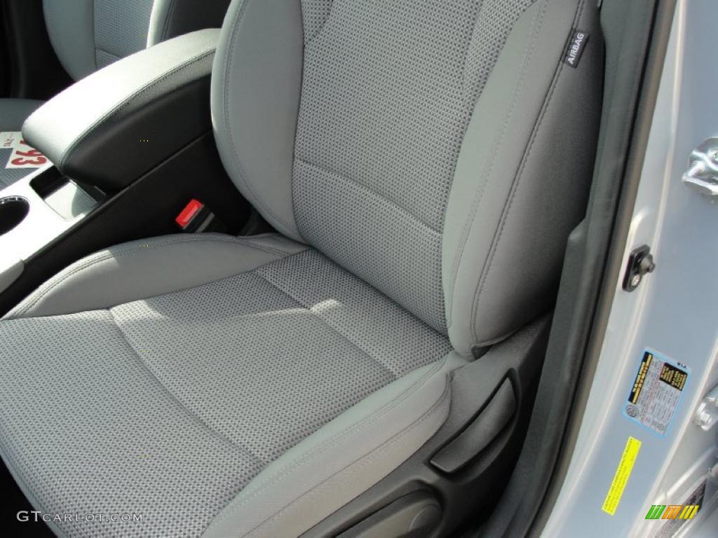 2011 Sonata GLS - Iridescent Silver Blue Metallic / Gray photo #21