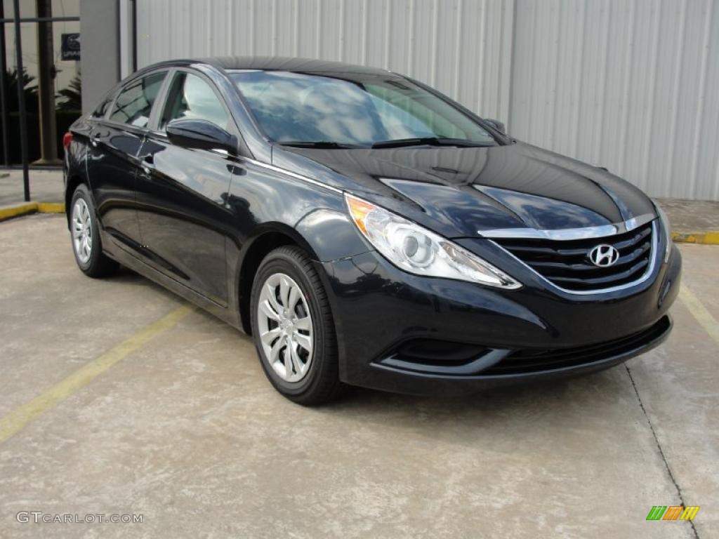 2011 Sonata GLS - Pacific Blue Pearl / Gray photo #1