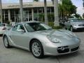 2007 Arctic Silver Metallic Porsche Cayman   photo #1