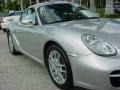 2007 Arctic Silver Metallic Porsche Cayman   photo #2