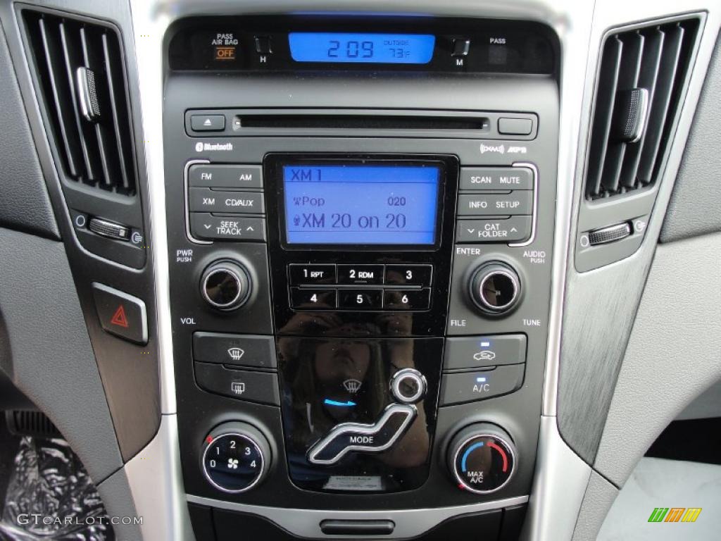 2011 Sonata GLS - Pacific Blue Pearl / Gray photo #22