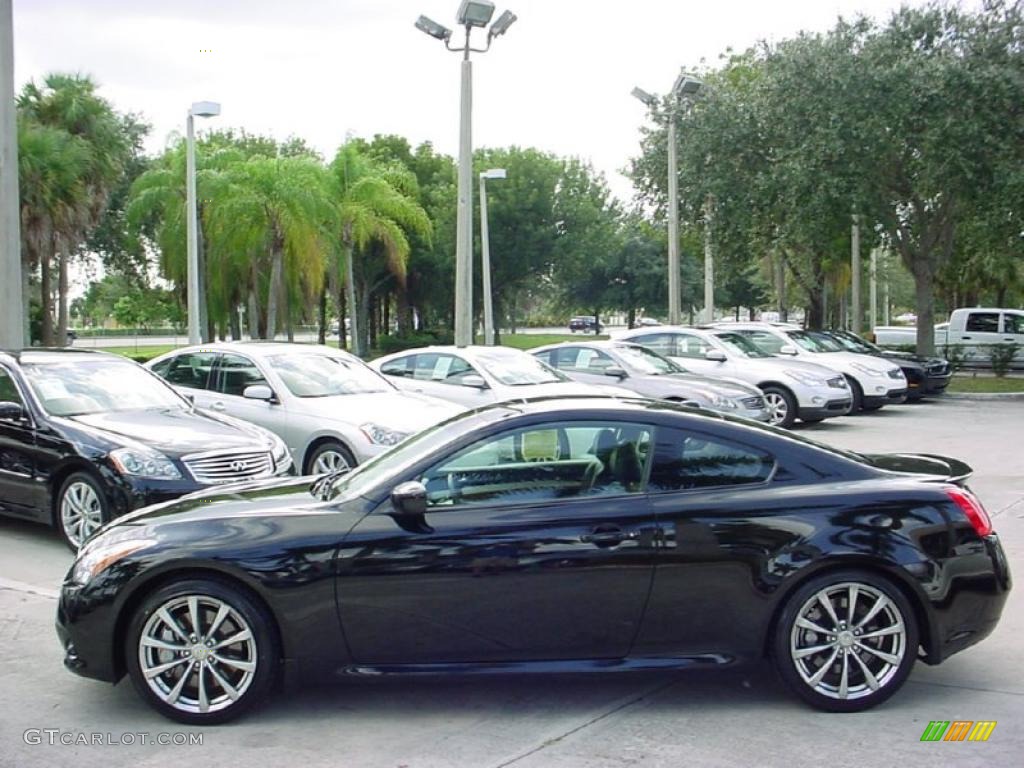 Black Obsidian 2008 Infiniti G 37 S Sport Coupe Exterior Photo #40305776