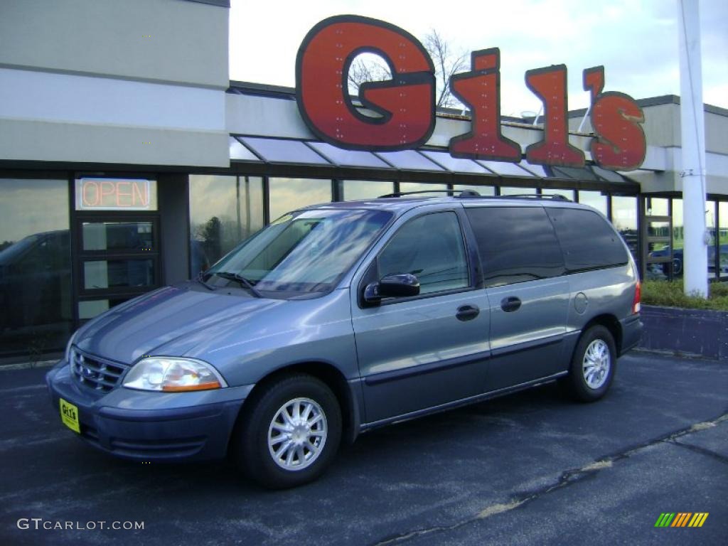 1999 Windstar LX - Medium Steel Blue Metallic / Medium Graphite photo #1