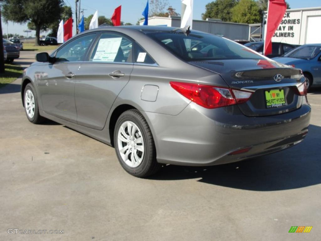 Harbor Gray Metallic 2011 Hyundai Sonata GLS Exterior Photo #40306580