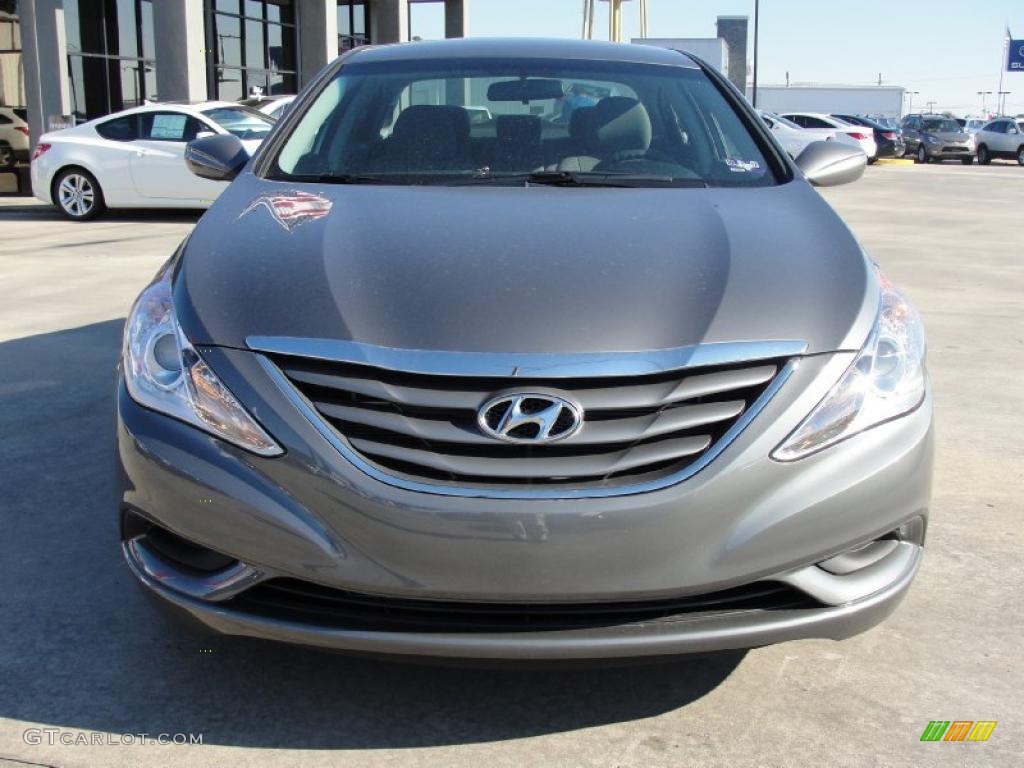 Harbor Gray Metallic 2011 Hyundai Sonata GLS Exterior Photo #40306632