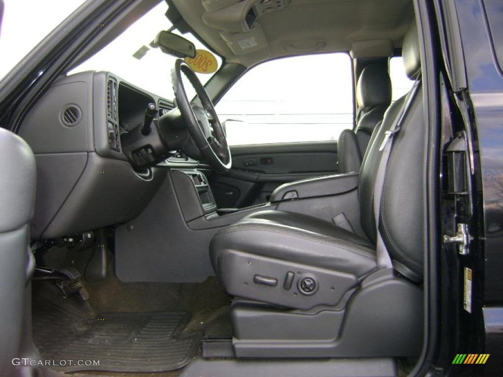 Dark Charcoal Interior 2005 Chevrolet Silverado 3500 LT Extended Cab 4x4 Dually Photo #40306772