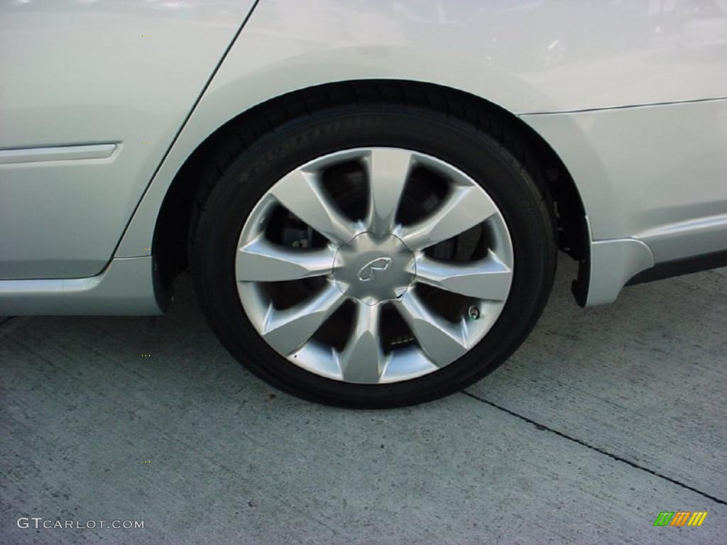 2007 M 35 Sedan - Liquid Platinum Metallic / Graphite photo #11