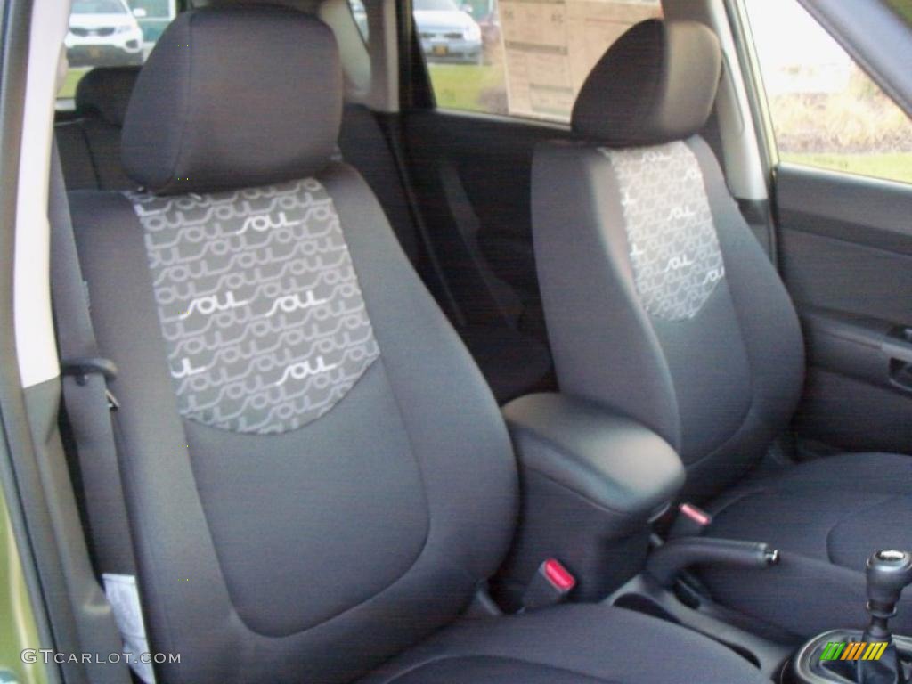 Black Soul Logo Cloth Interior 2011 Kia Soul + Photo #40307068