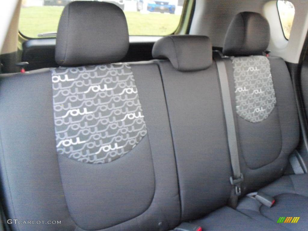 Black Soul Logo Cloth Interior 2011 Kia Soul + Photo #40307084
