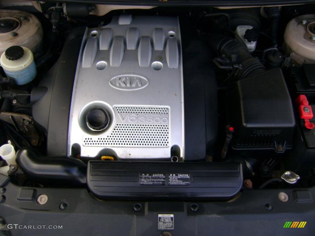 2003 Kia Sedona LX 3.5 Liter DOHC 24-Valve V6 Engine Photo #40307152