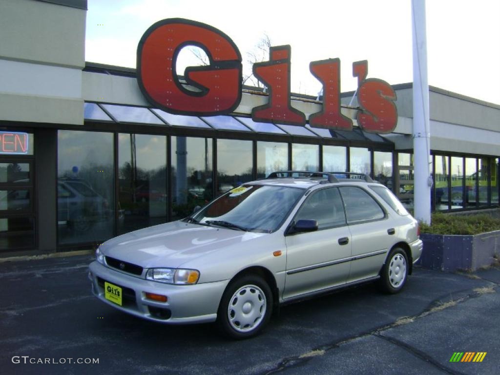 1999 Impreza L Wagon - Silverthorn Metallic / Gray photo #1