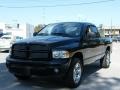 2003 Black Dodge Ram 1500 SLT Quad Cab 4x4  photo #1