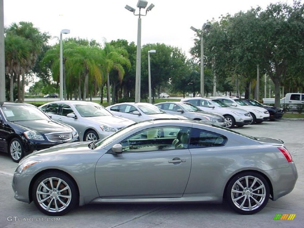 Platinum Graphite Gray 2008 Infiniti G 37 S Sport Coupe Exterior Photo #40307840