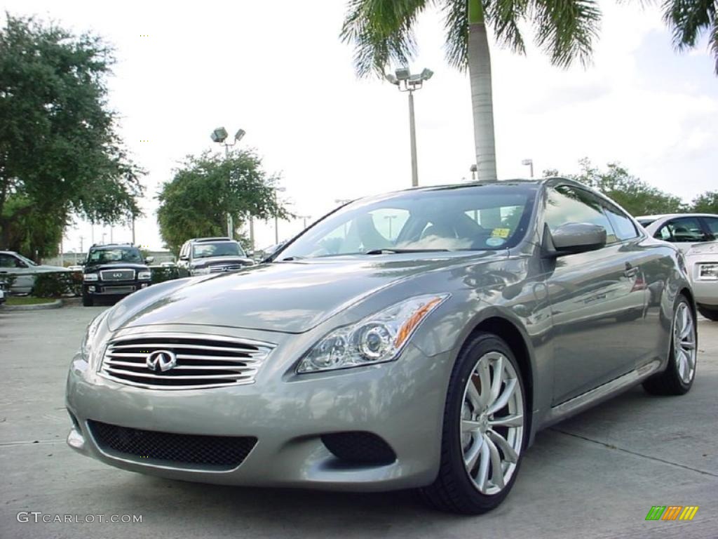 Platinum Graphite Gray 2008 Infiniti G 37 S Sport Coupe Exterior Photo #40307904