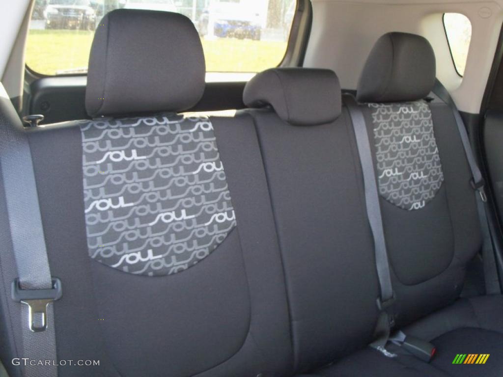Black Soul Logo Cloth Interior 2011 Kia Soul + Photo #40308096