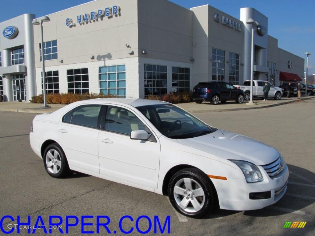 Oxford White Ford Fusion