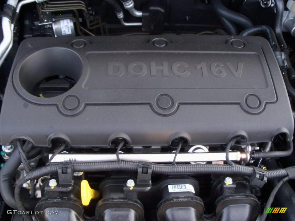 2011 Kia Sportage LX 2.4 Liter DOHC 16-Valve CVVT 4 Cylinder Engine Photo #40309352